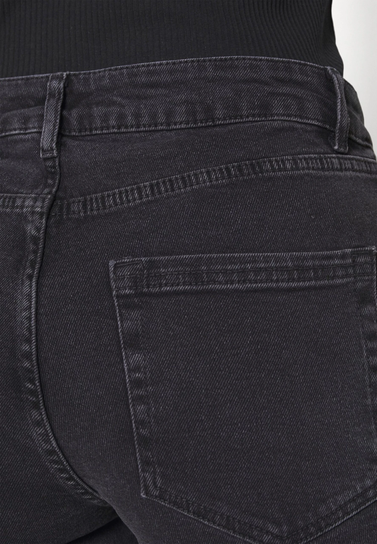 Flared Jeans - Black Denim - Afbeelding 6