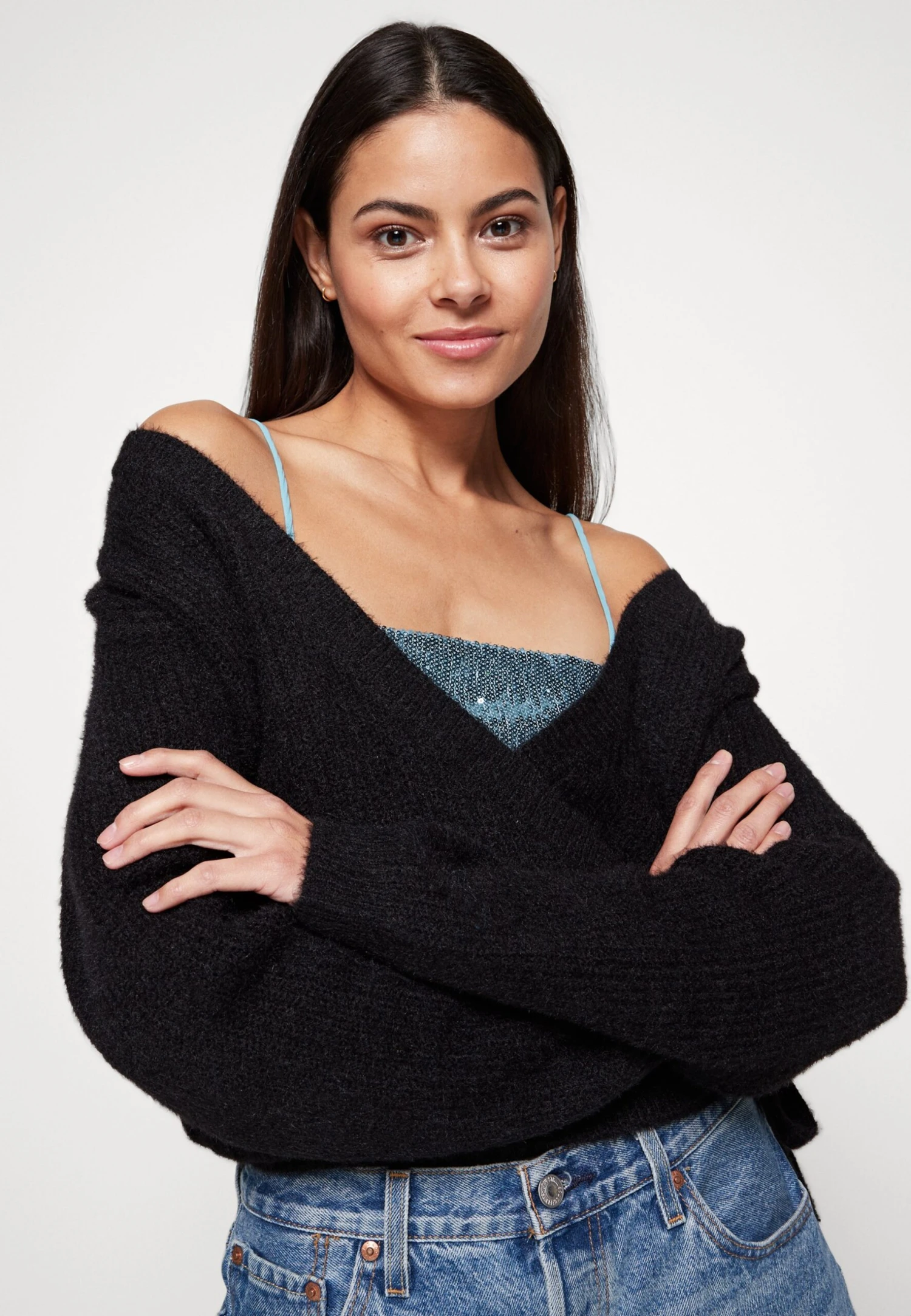 Even&Odd Trui - Black - Afbeelding 5