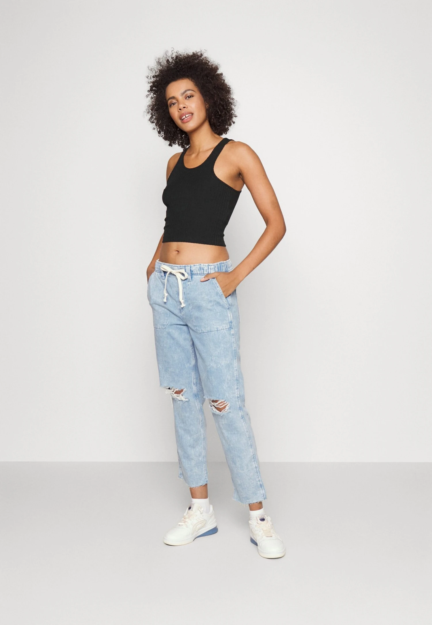 Even&Odd 2 Pack - Top - Black/Khaki