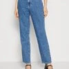 Even&Odd Straight Leg Jeans - Blue Denim