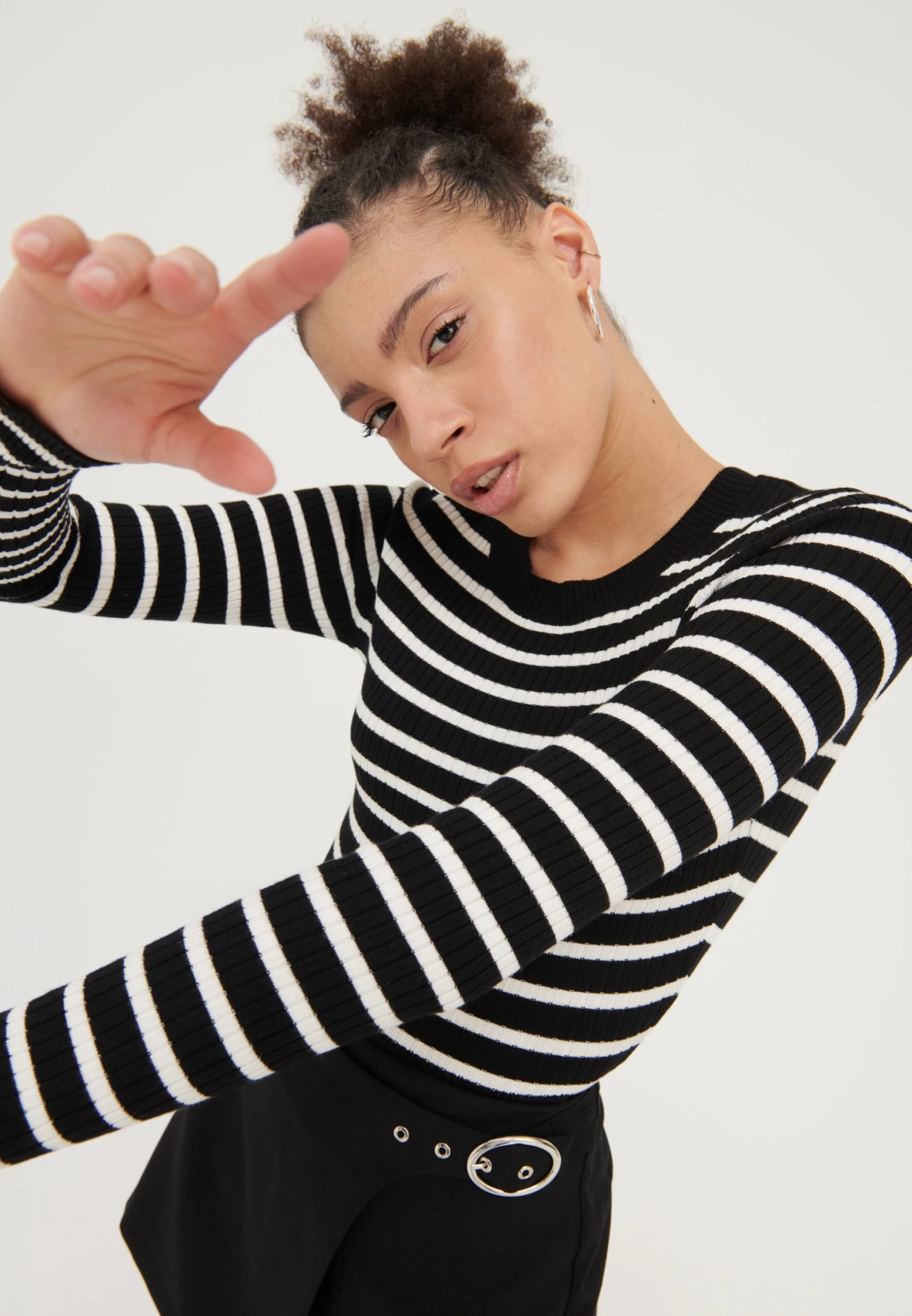 Even&Odd 2 Pack - Trui - Black / Off-White - Afbeelding 4