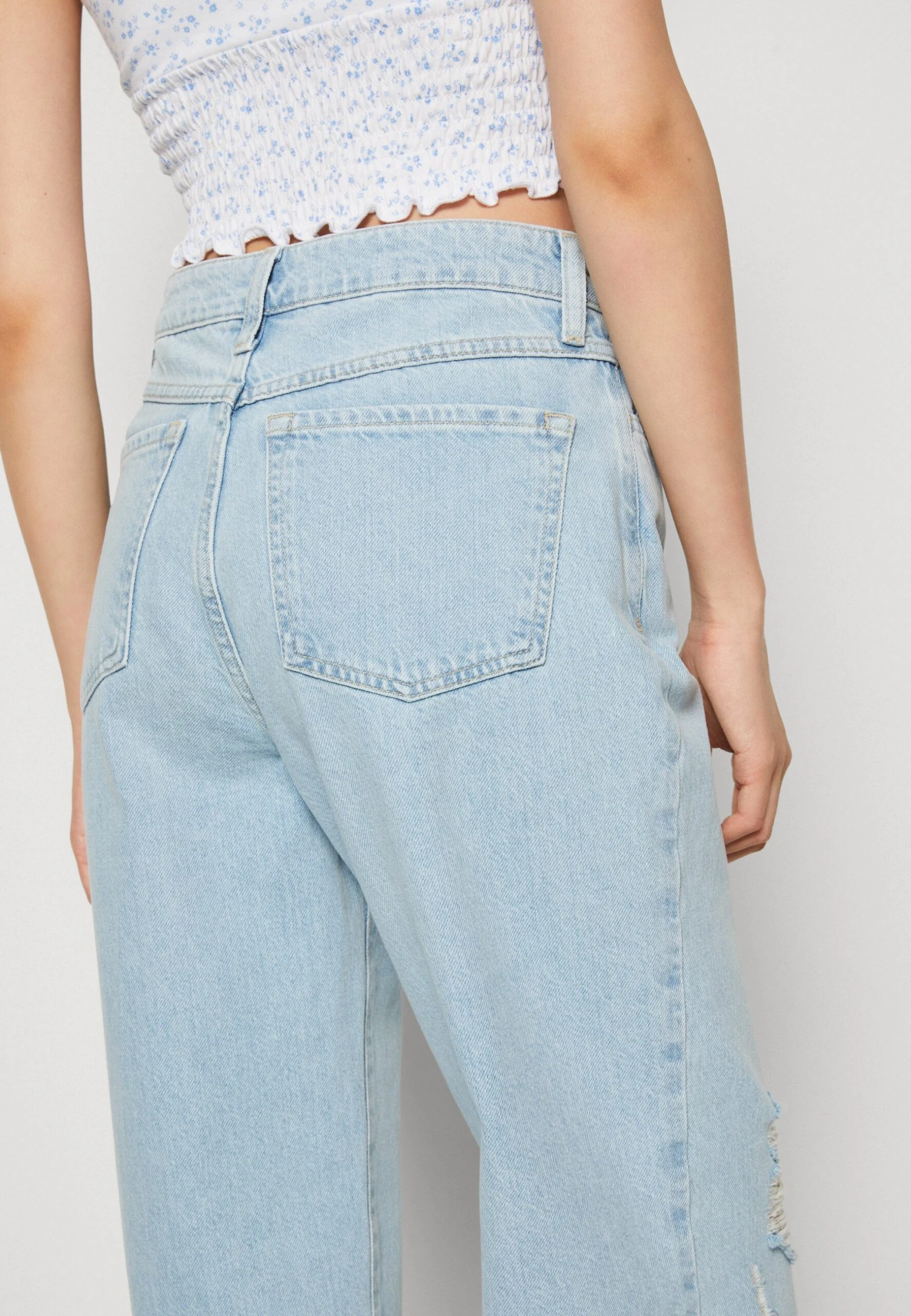 Even&Odd Relaxed Fit Jeans - Light Blue Denim - Afbeelding 6