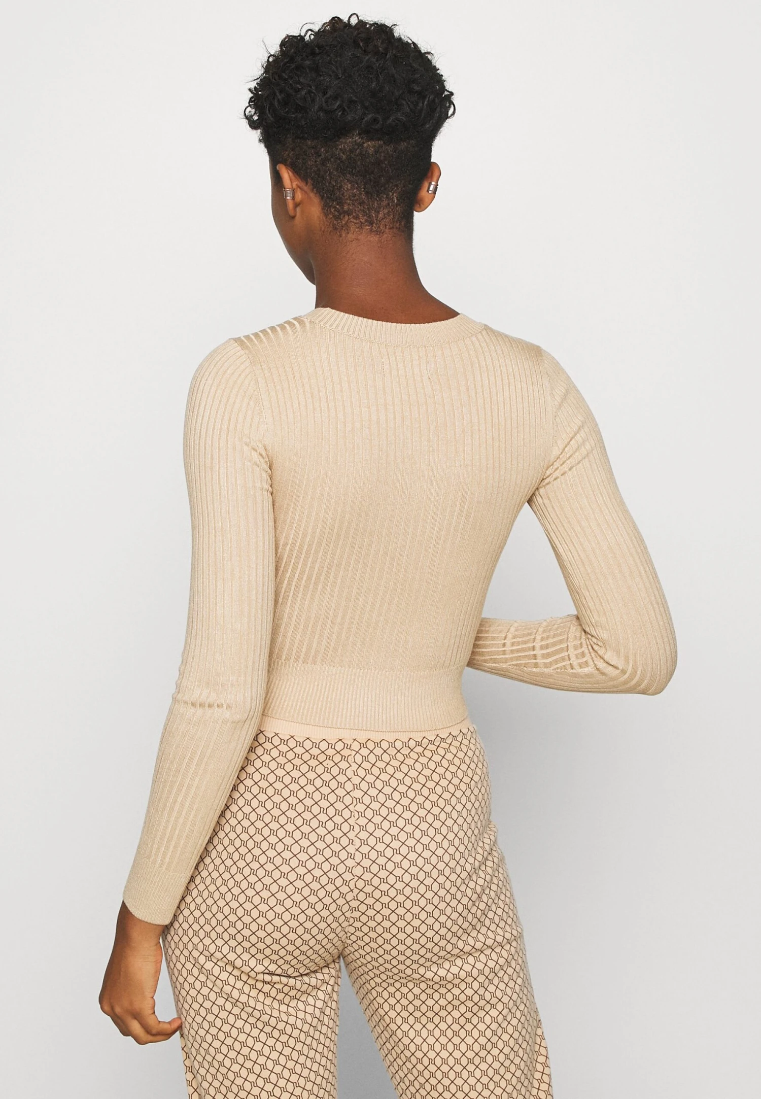 Even&Odd 2 Pack - Trui - Black/Sand - Afbeelding 5