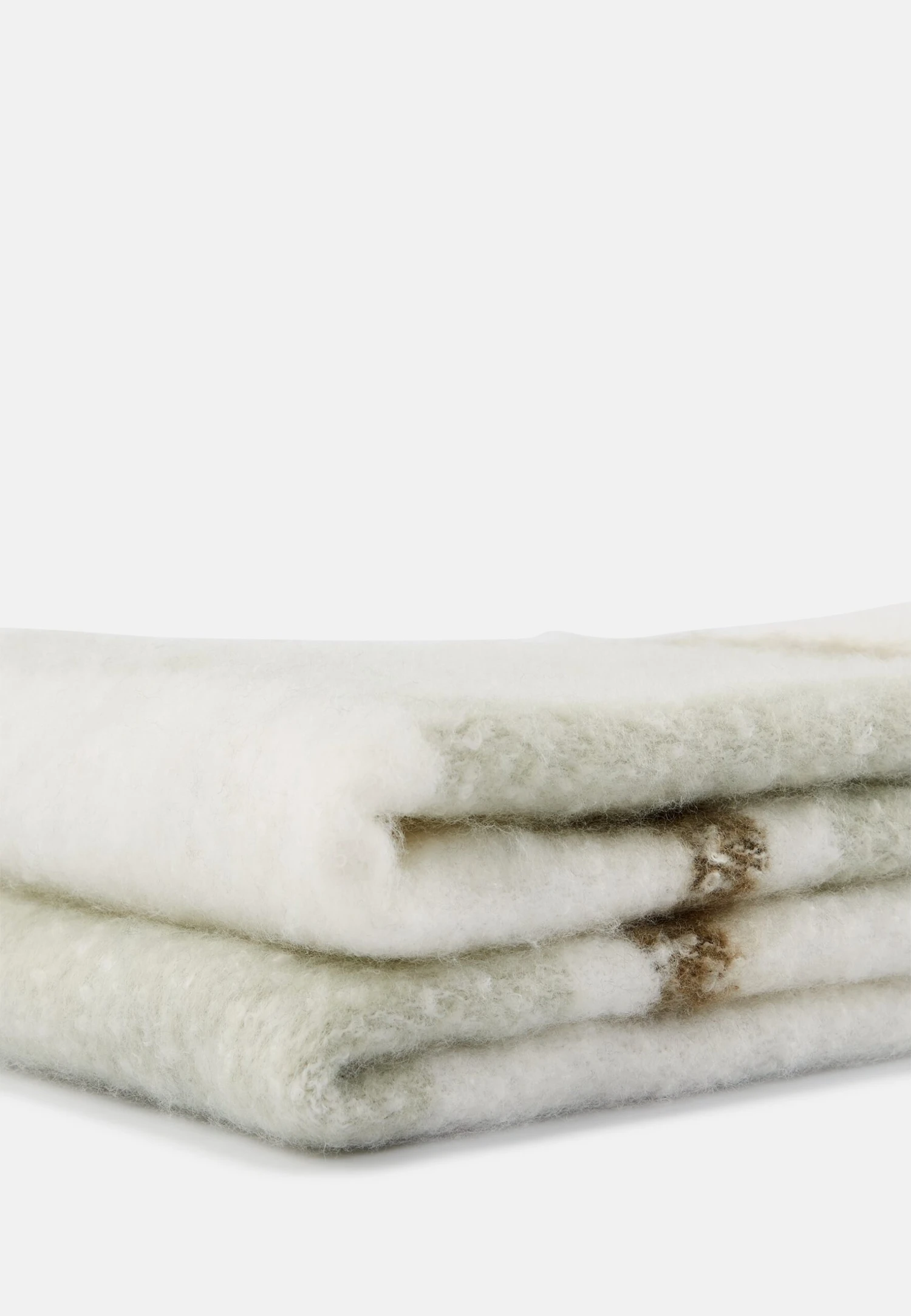 Even&Odd Sjaal - Green/White - Afbeelding 7