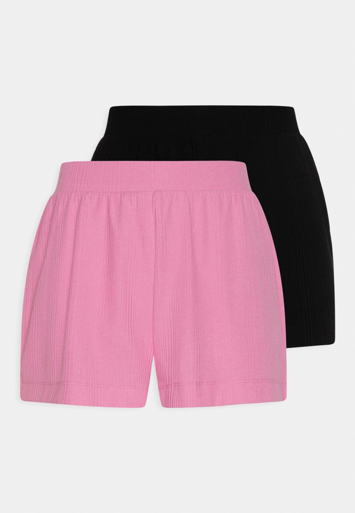 Even&Odd 2 Pack - Shorts - Black/Pink