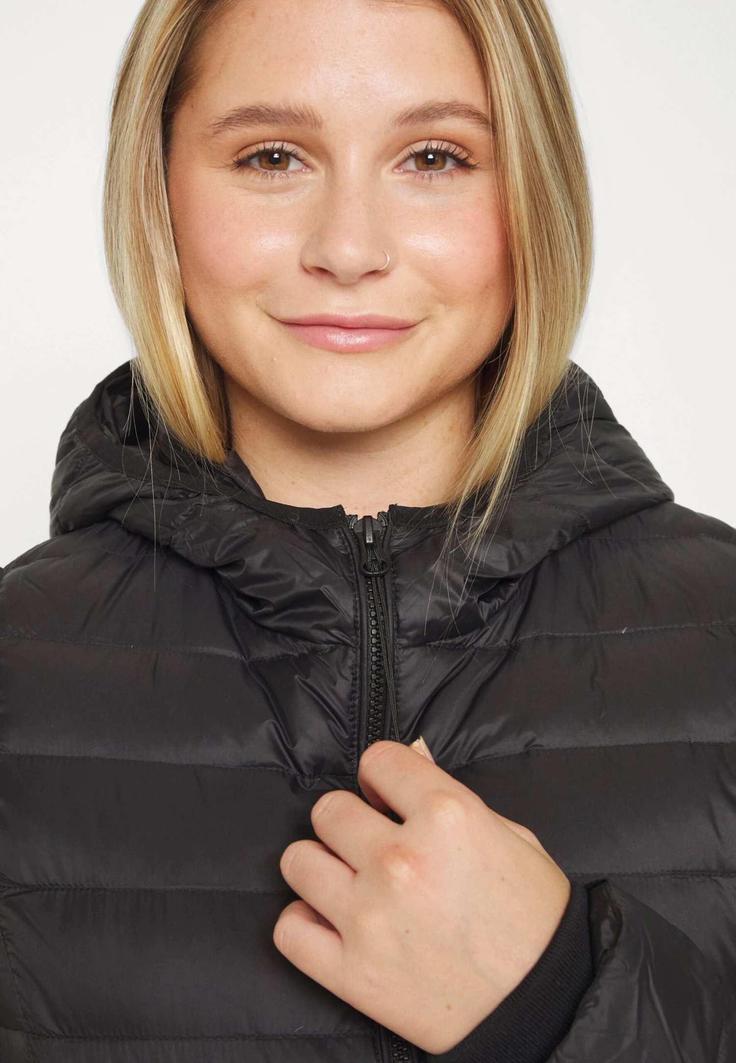 Even&Odd Gewatteerde Jas - Black - Afbeelding 7