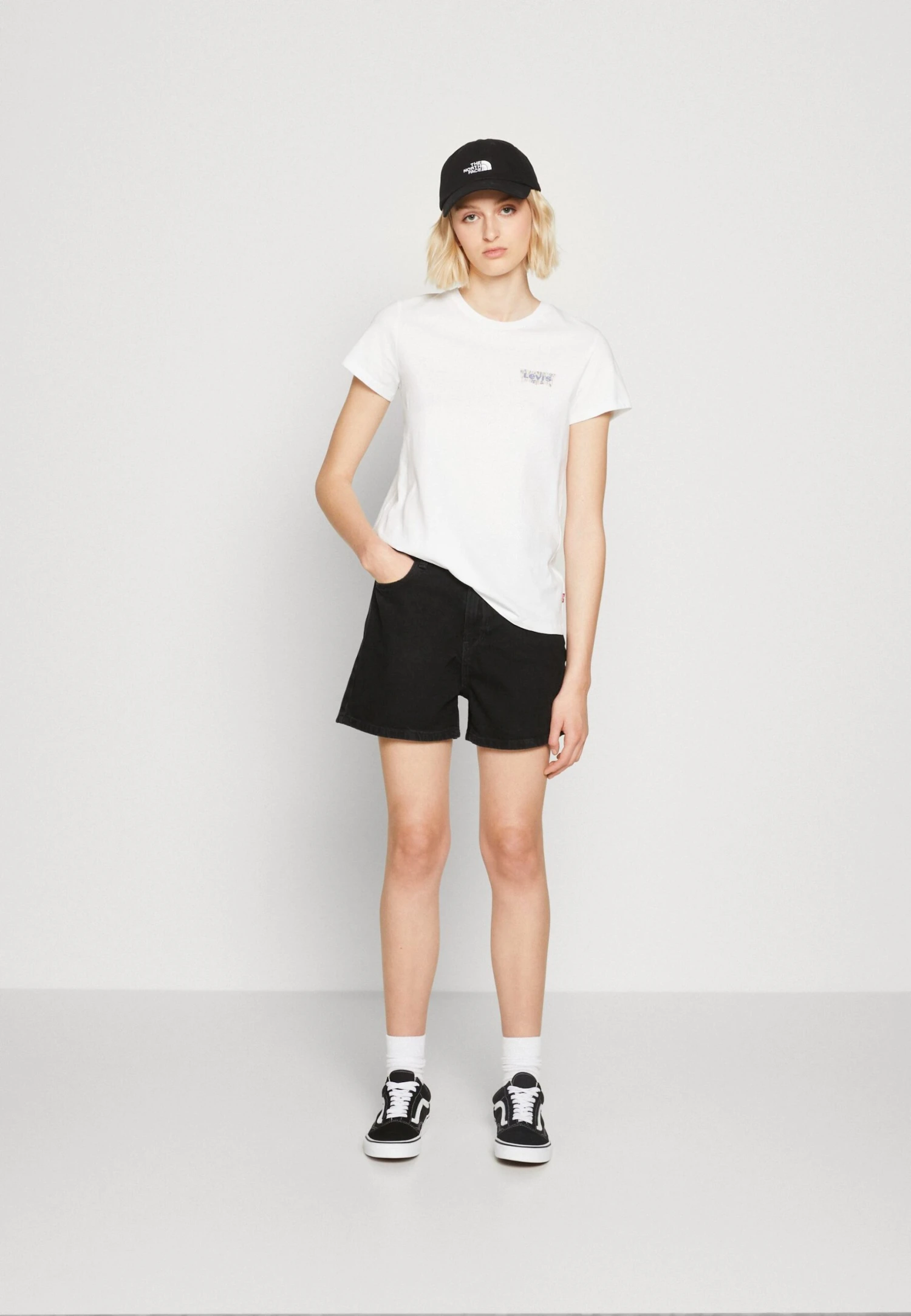 Even&Odd Jeansshort - Black Denim - Afbeelding 2
