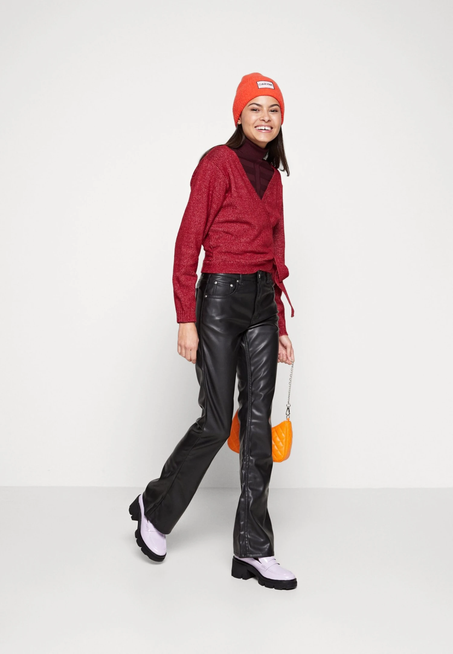 Even&Odd Vest - Dark Red - Afbeelding 2