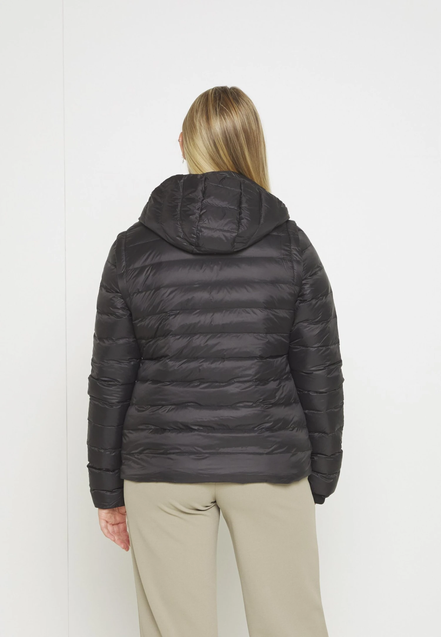 Even&Odd Gewatteerde Jas - Black - Afbeelding 4