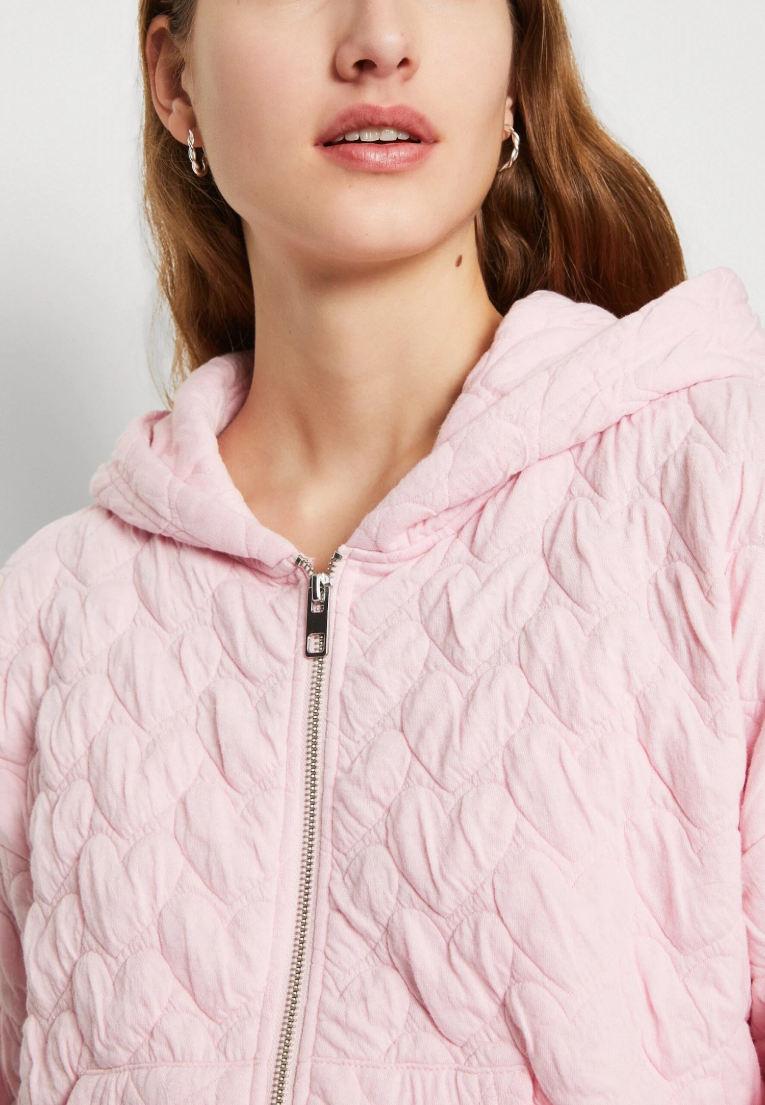 Even&Odd Sweater Met Rits - Pink - Afbeelding 6