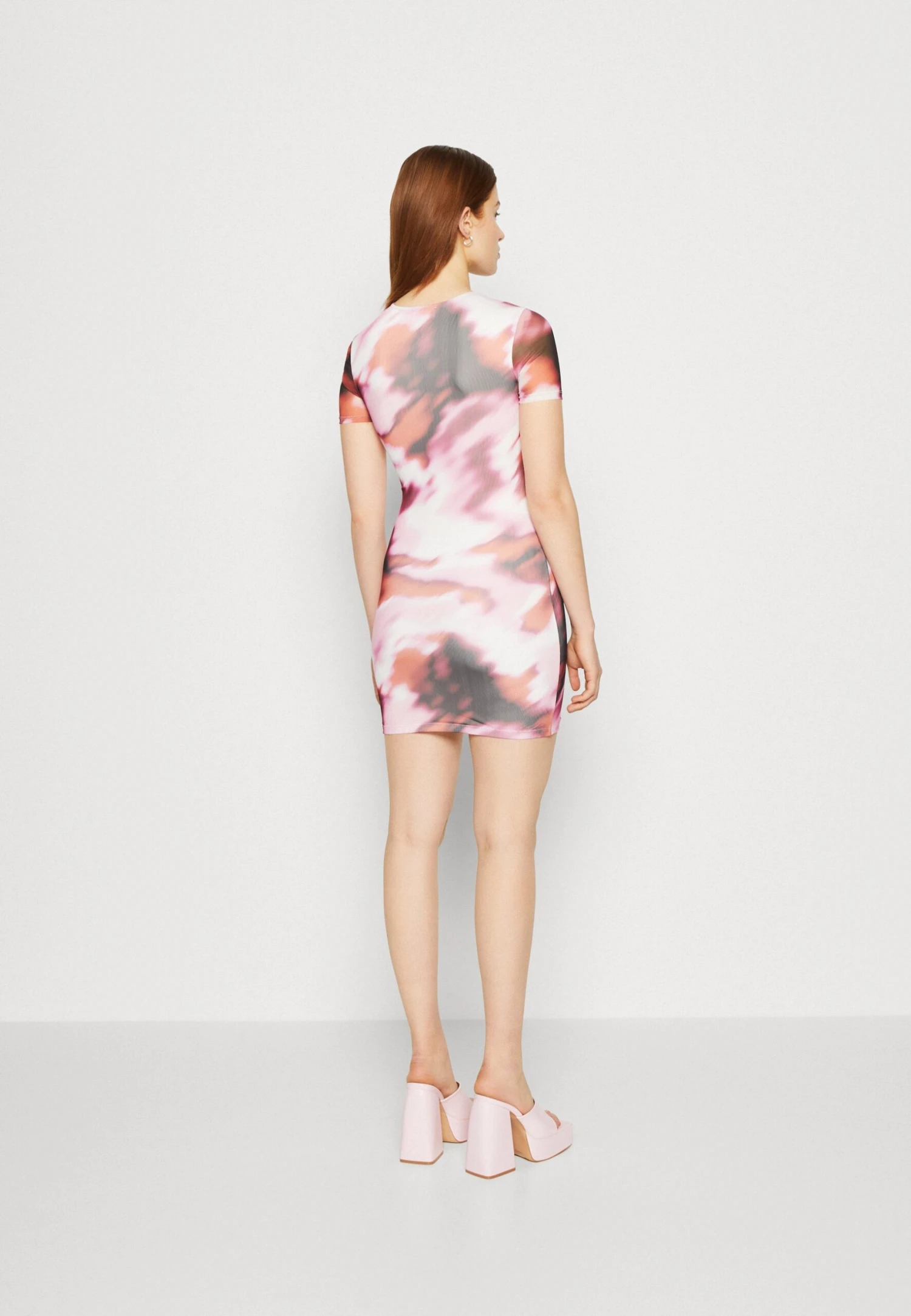 Even&Odd Jurk - Pink - Afbeelding 3