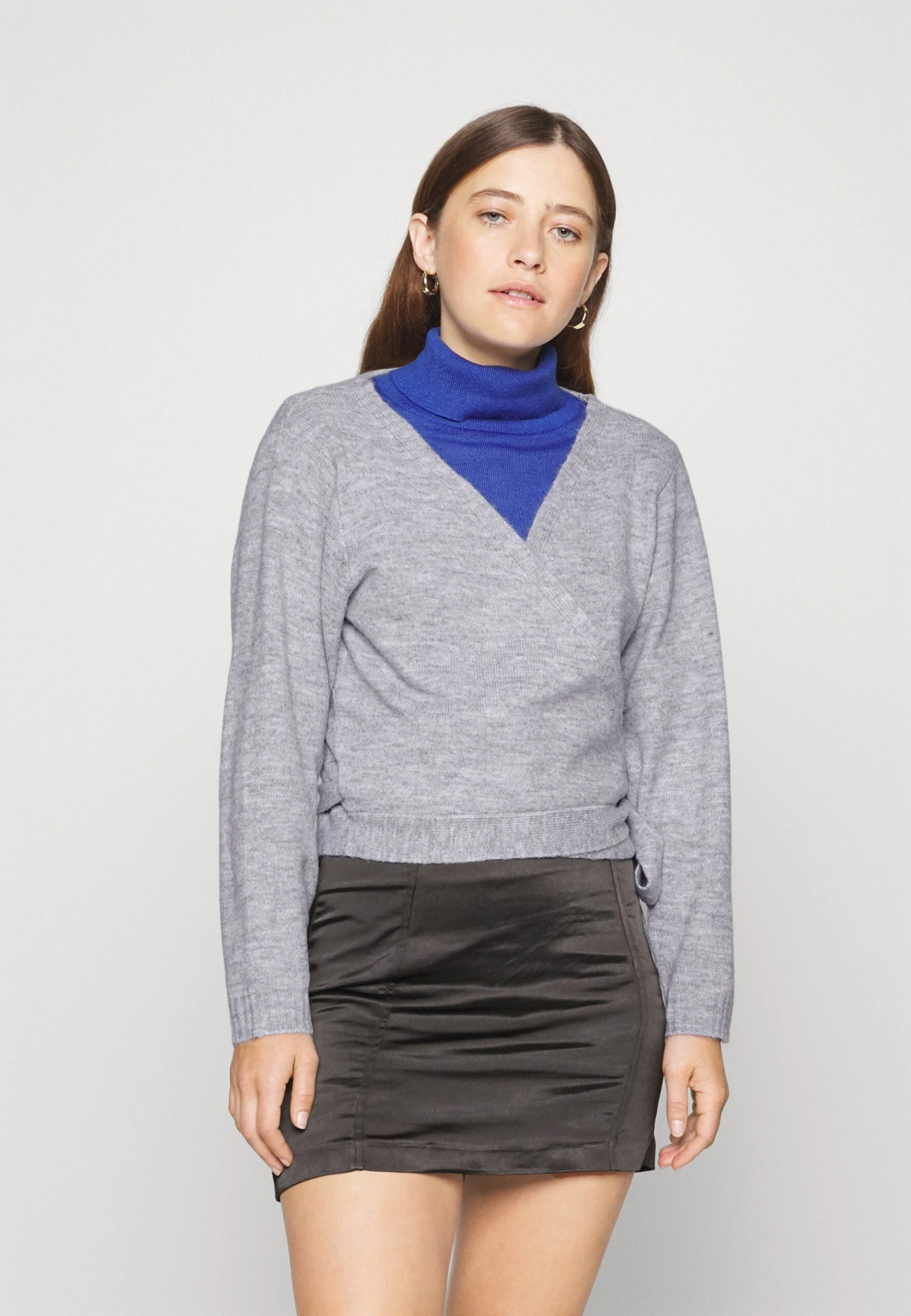 Vest - Mottled Light Grey