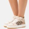 Even&Odd Sneakers Hoog - Beige/White/Light Pink