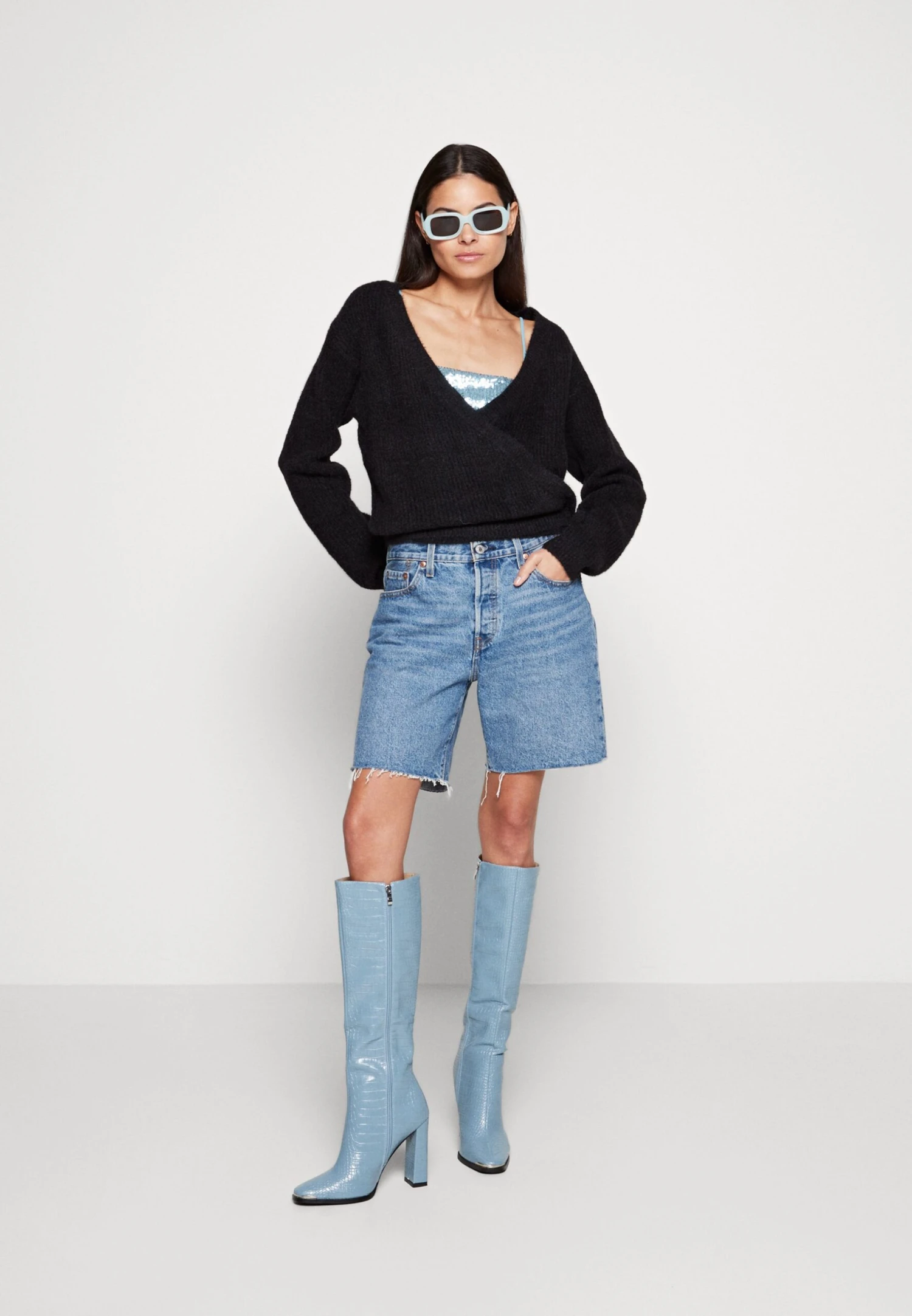 Even&Odd Trui - Black - Afbeelding 2