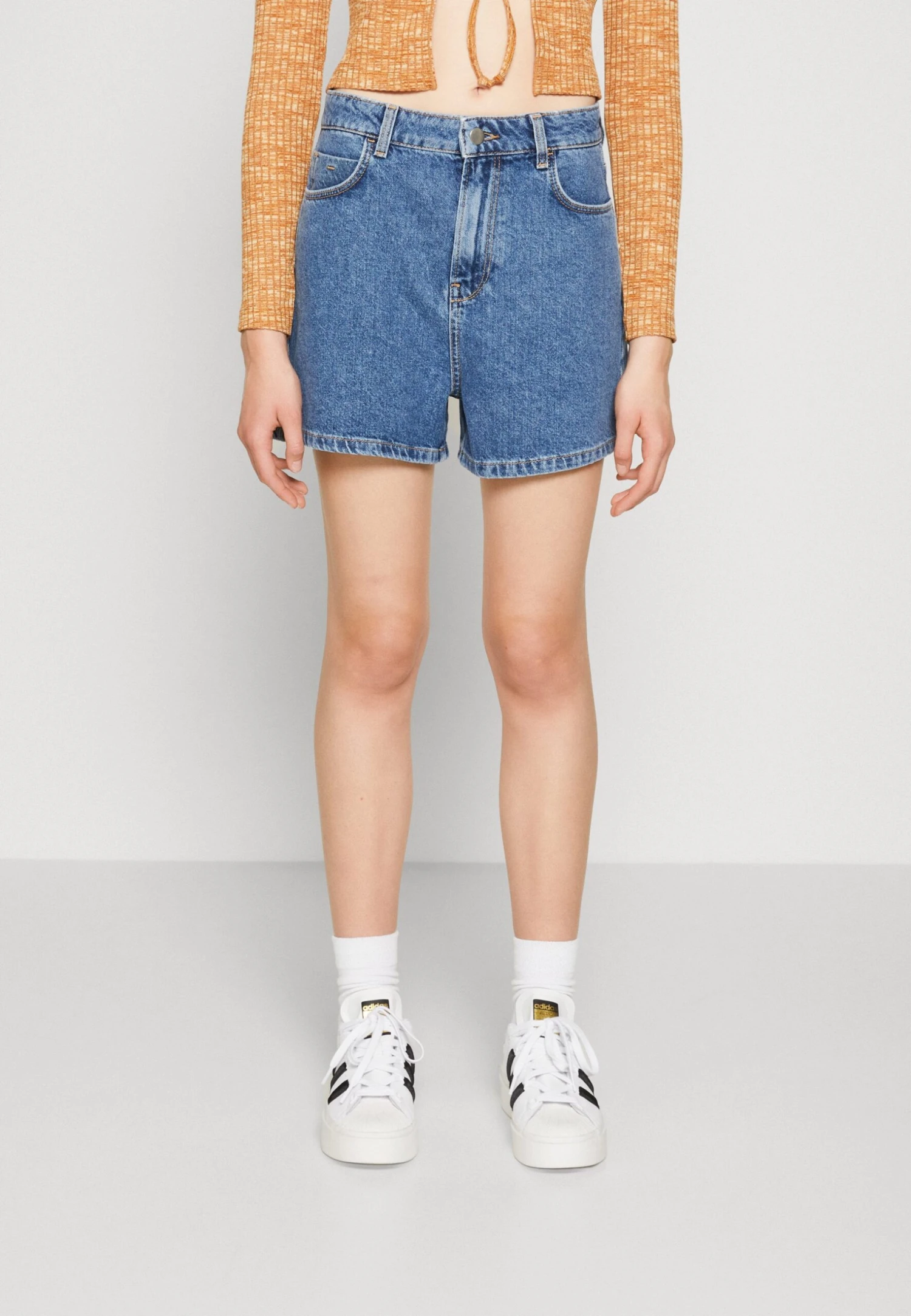 Even&Odd Jeansshort - Blue Denim