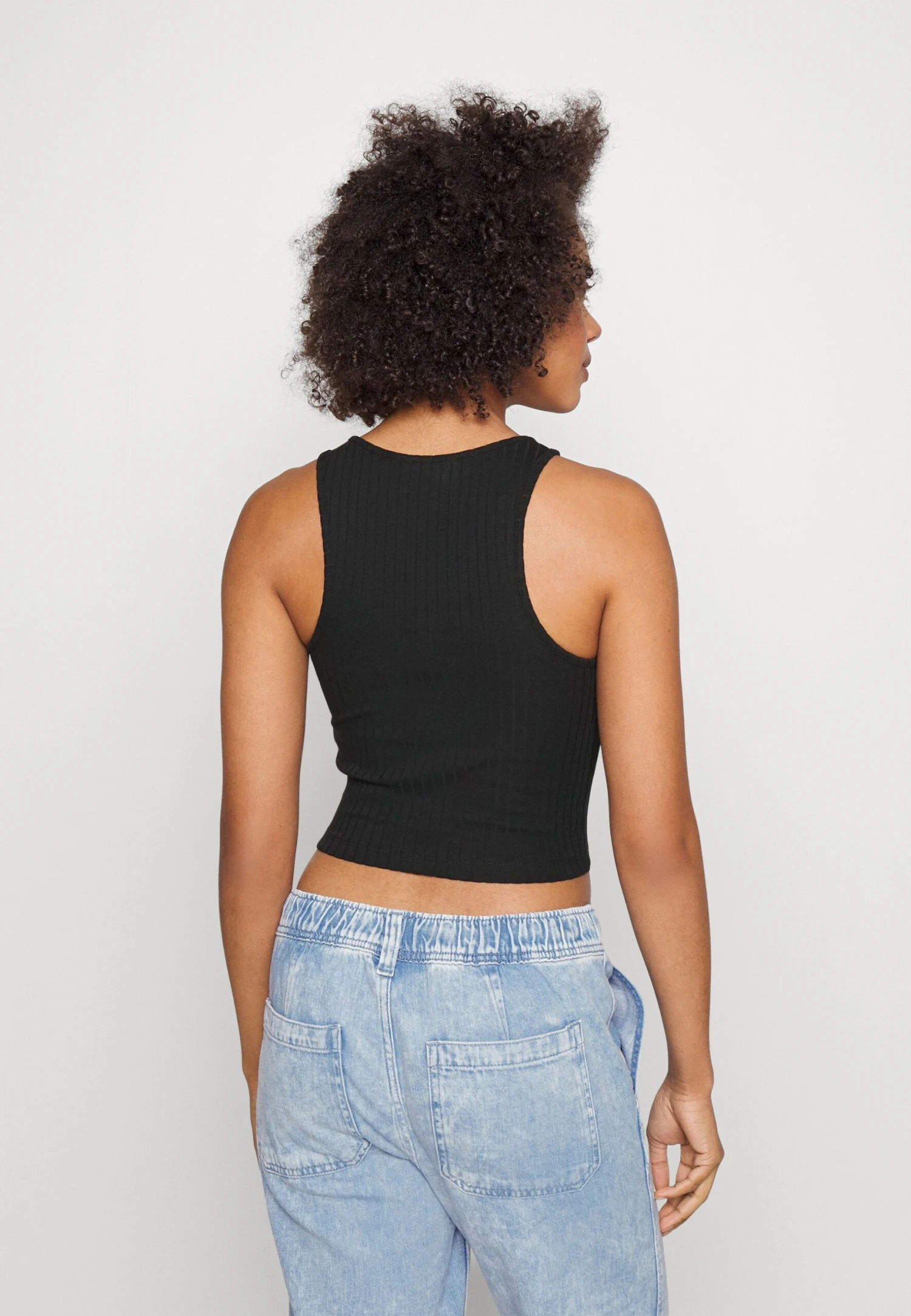 Even&Odd 2 Pack - Top - Black/Khaki - Afbeelding 3