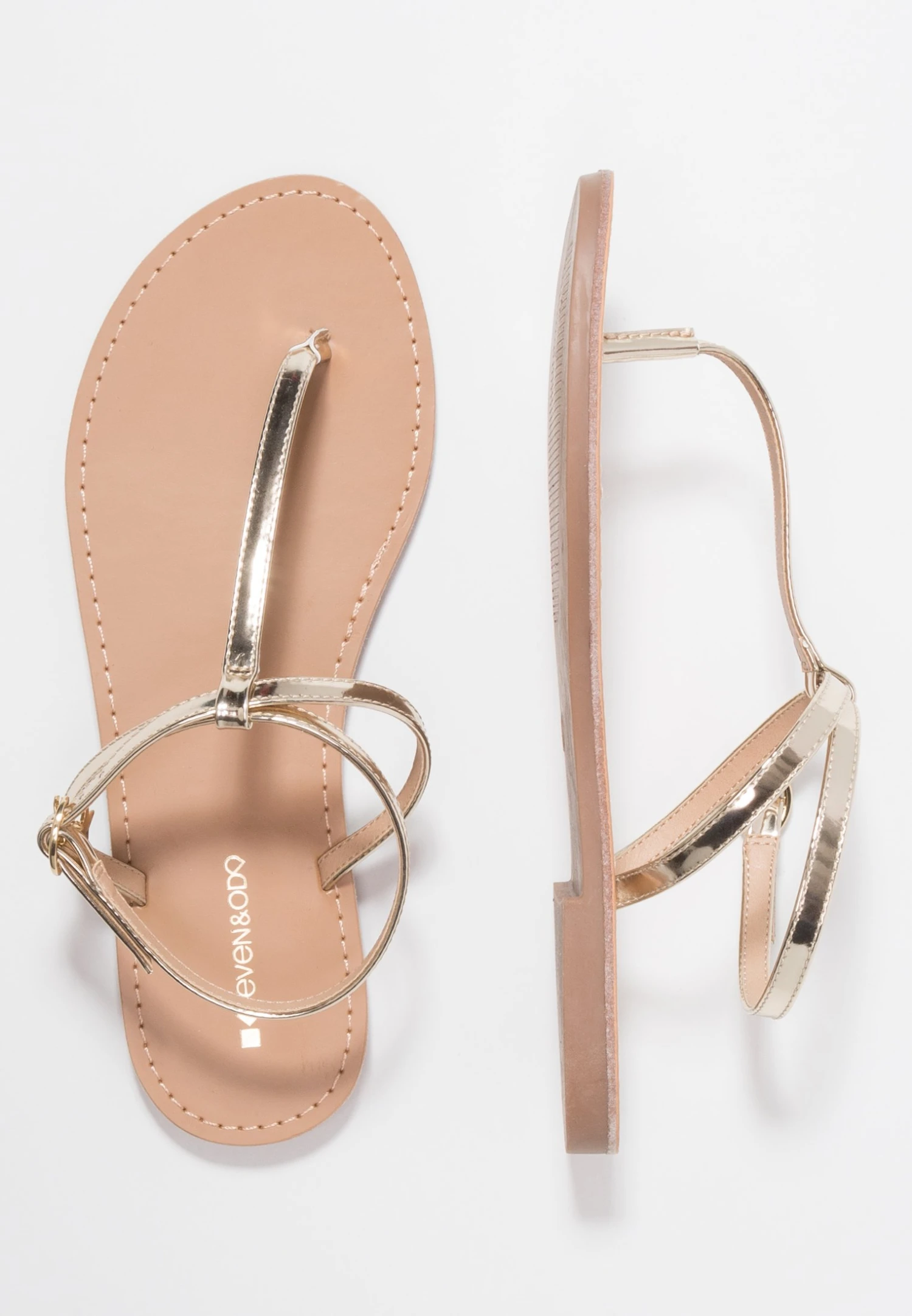 Even&Odd Teensandalen - Gold - Afbeelding 4