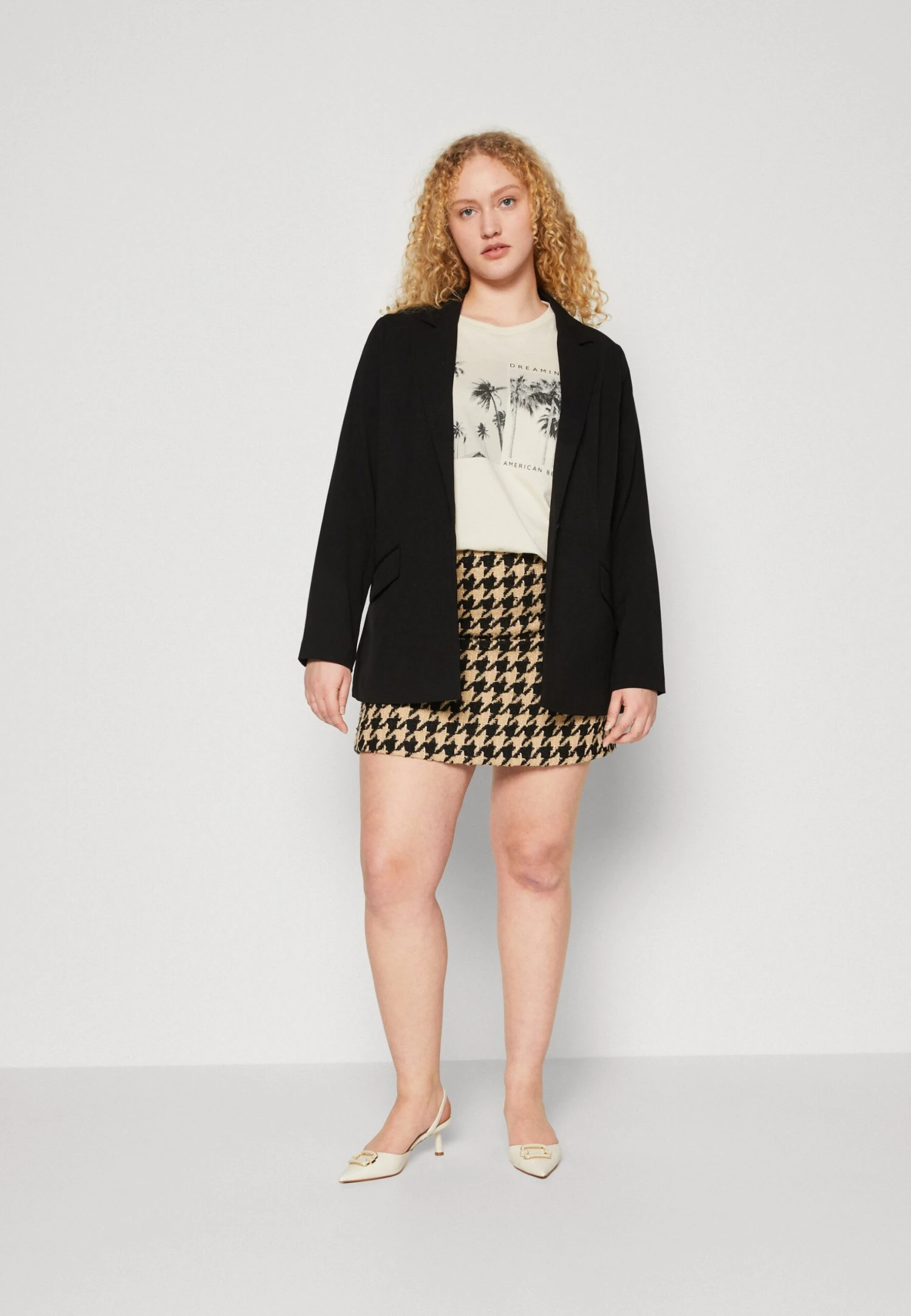 T-Shirt Print - Beige - Afbeelding 2