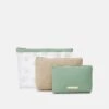 Even&Odd 3Pack - Toilettas -Green/ Khaki
