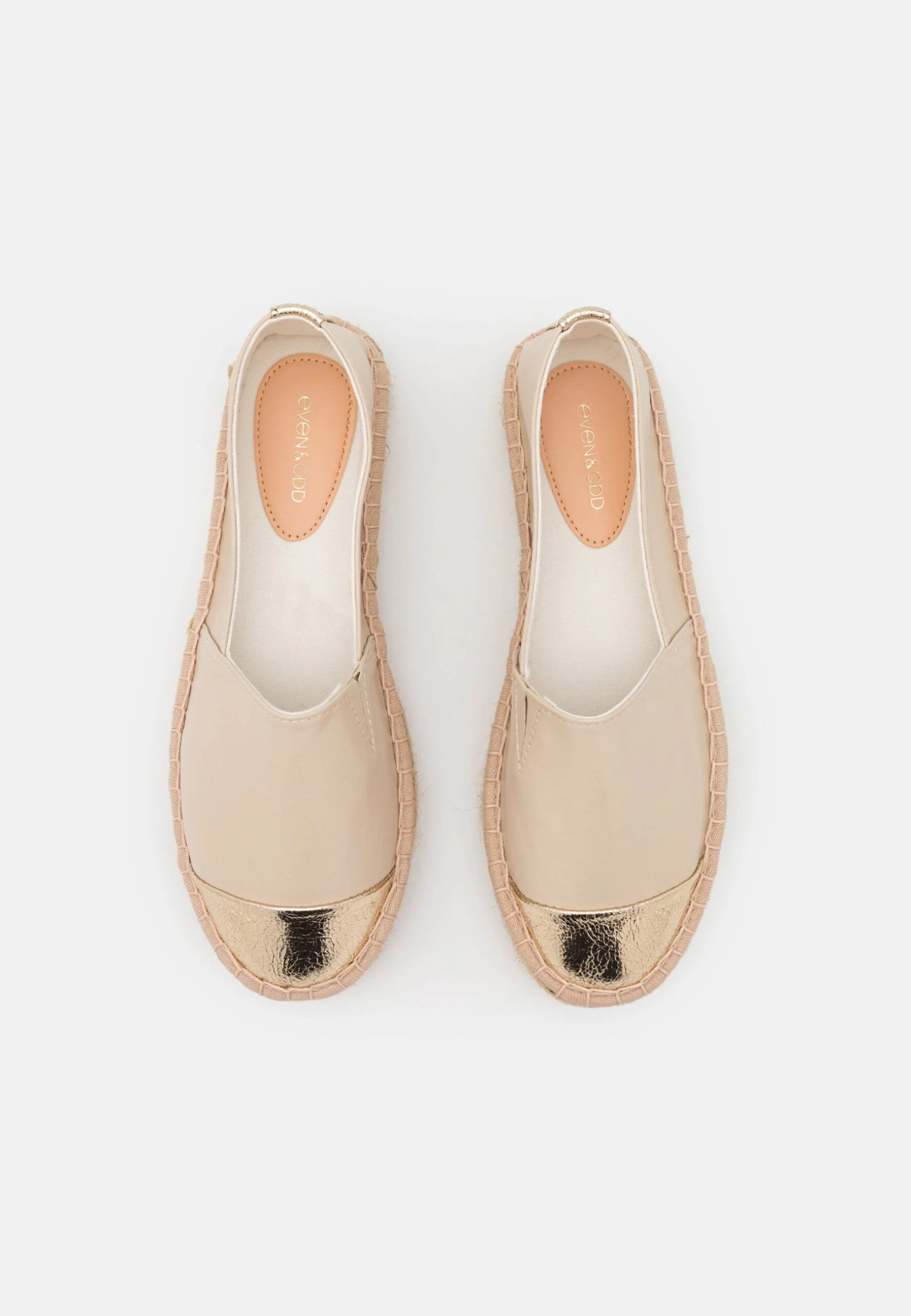 Even&Odd Espadrilles - Beige/ Gold - Afbeelding 6