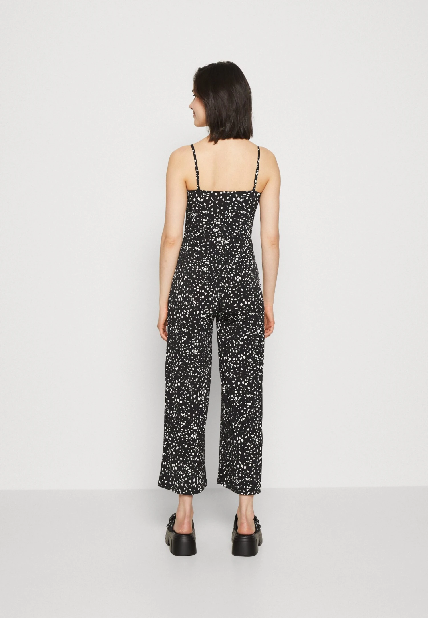 Even&Odd Jumpsuit - Black/White - Afbeelding 3