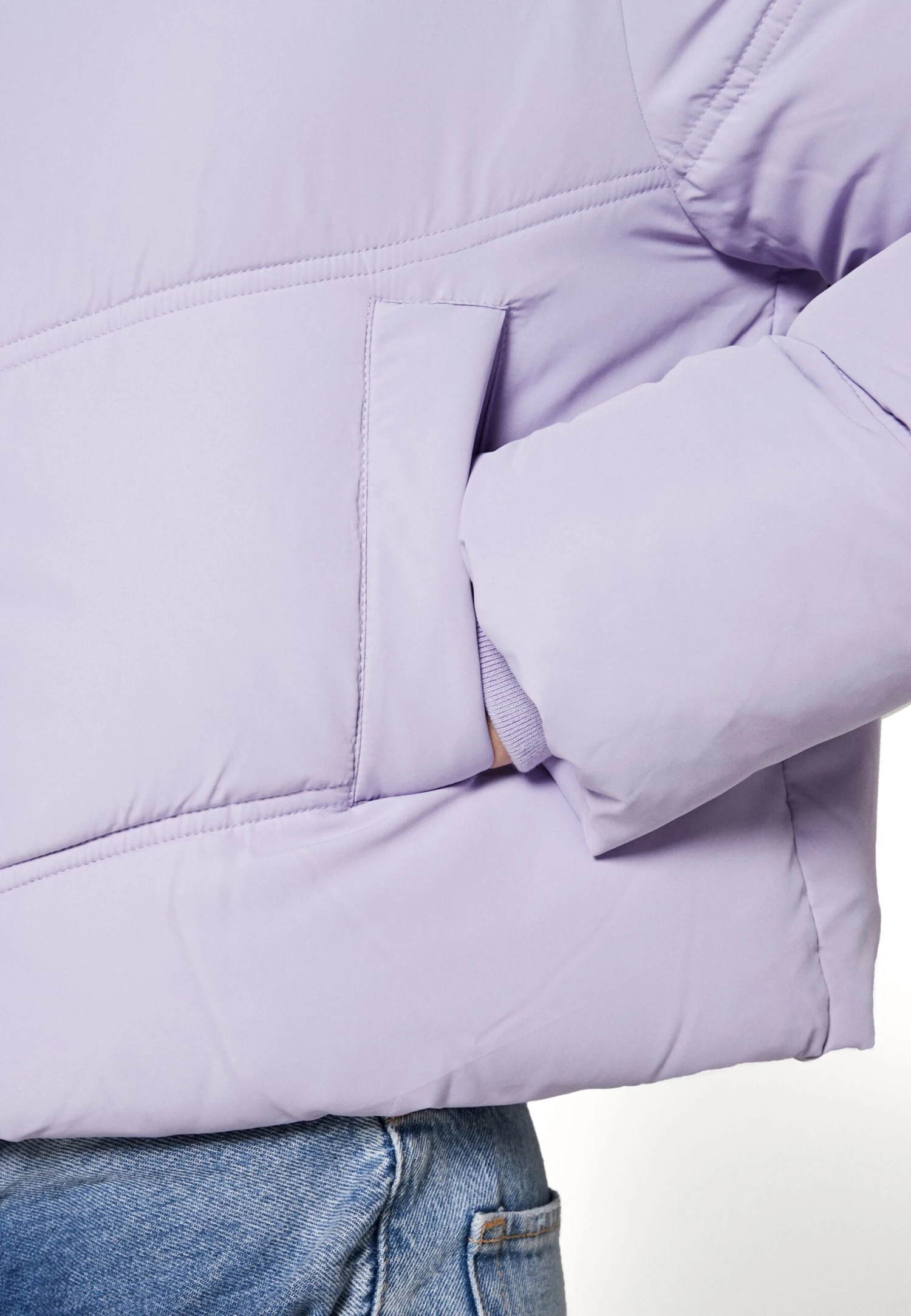 Even&Odd Winterjas - Lilac - Afbeelding 6
