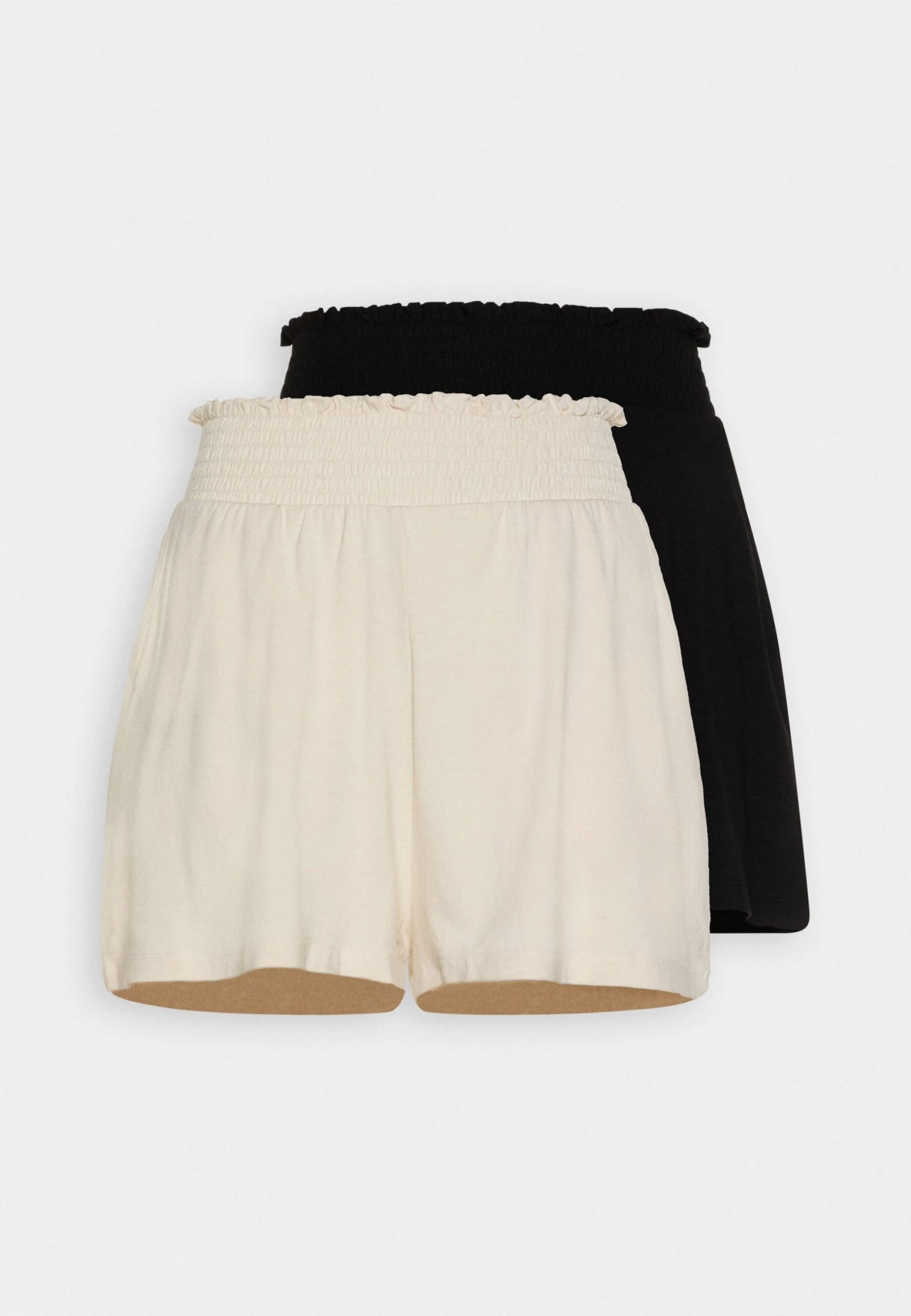 Even&Odd 2 Pack - Shorts - Black/Off-White - Afbeelding 5