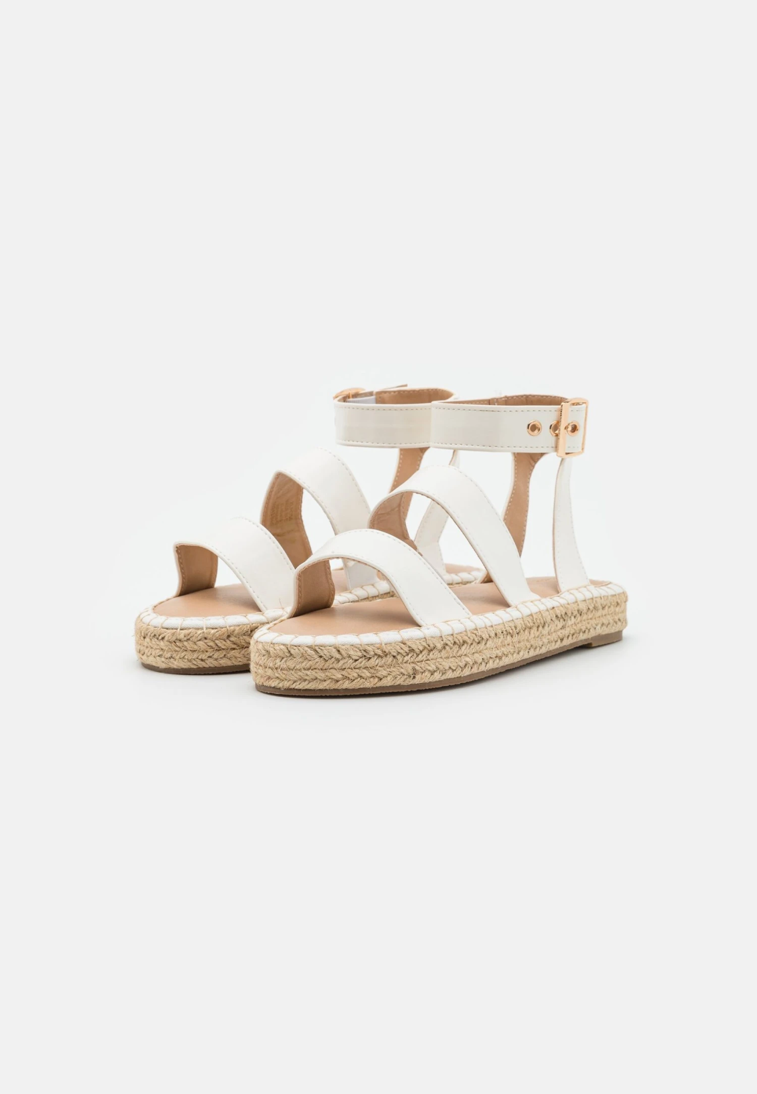 Sandalen Met Plateauzool - White - Afbeelding 3